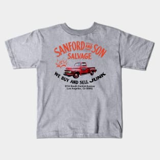 Sanford and Son Salvage Worn Truck Kids T-Shirt